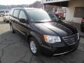 2012 Brilliant Black Crystal Pearl Chrysler Town & Country Touring  photo #2