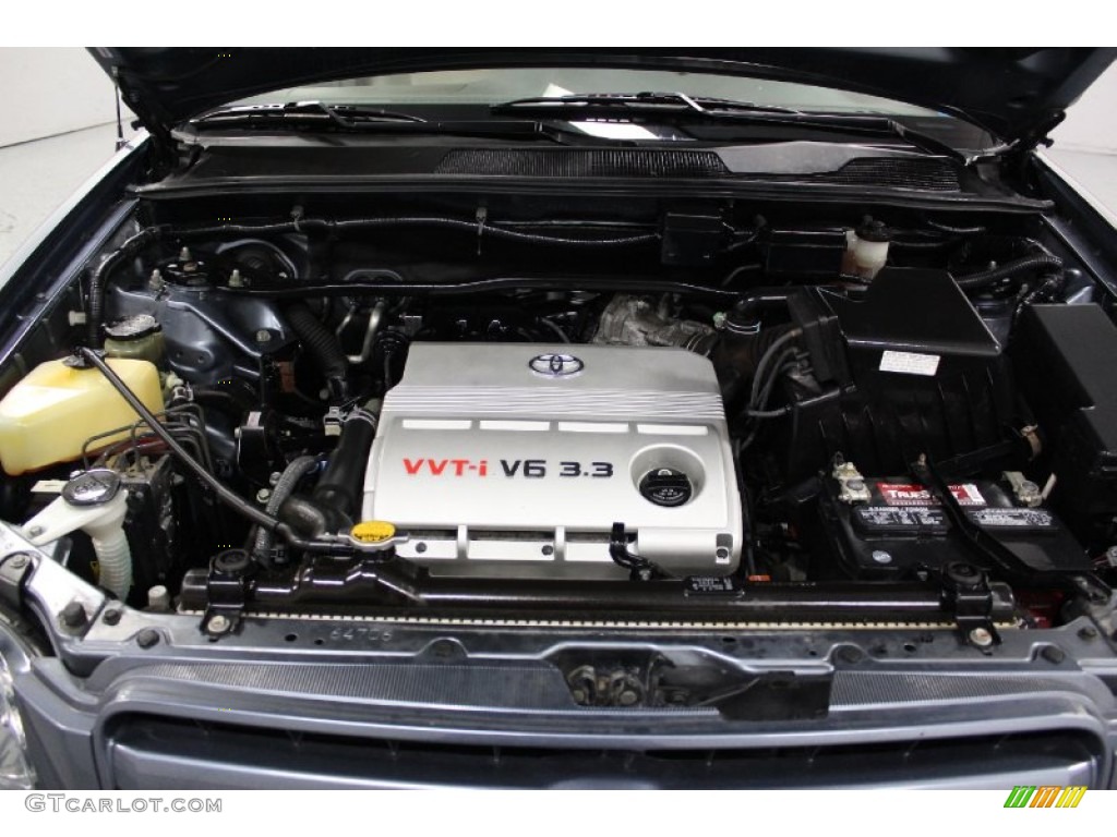 2005 Toyota Highlander V6 4WD 3.3 Liter DOHC 24-Valve VVT-i V6 Engine Photo #77449545