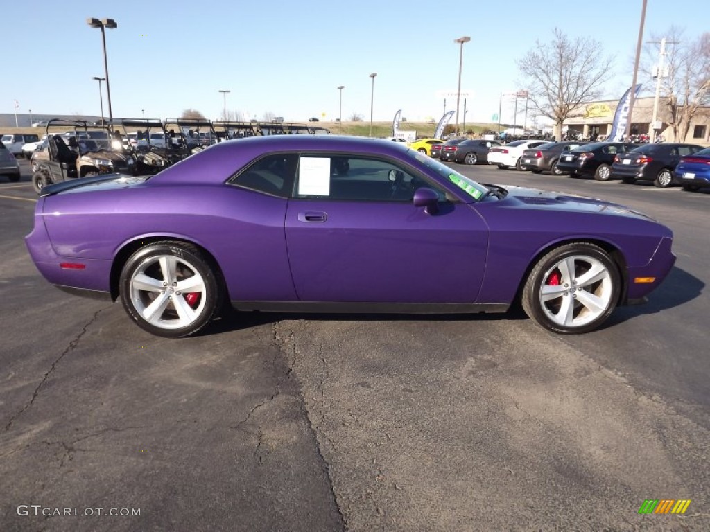 Plum Crazy Purple Pearl 2010 Dodge Challenger SRT8 Exterior Photo #77449788