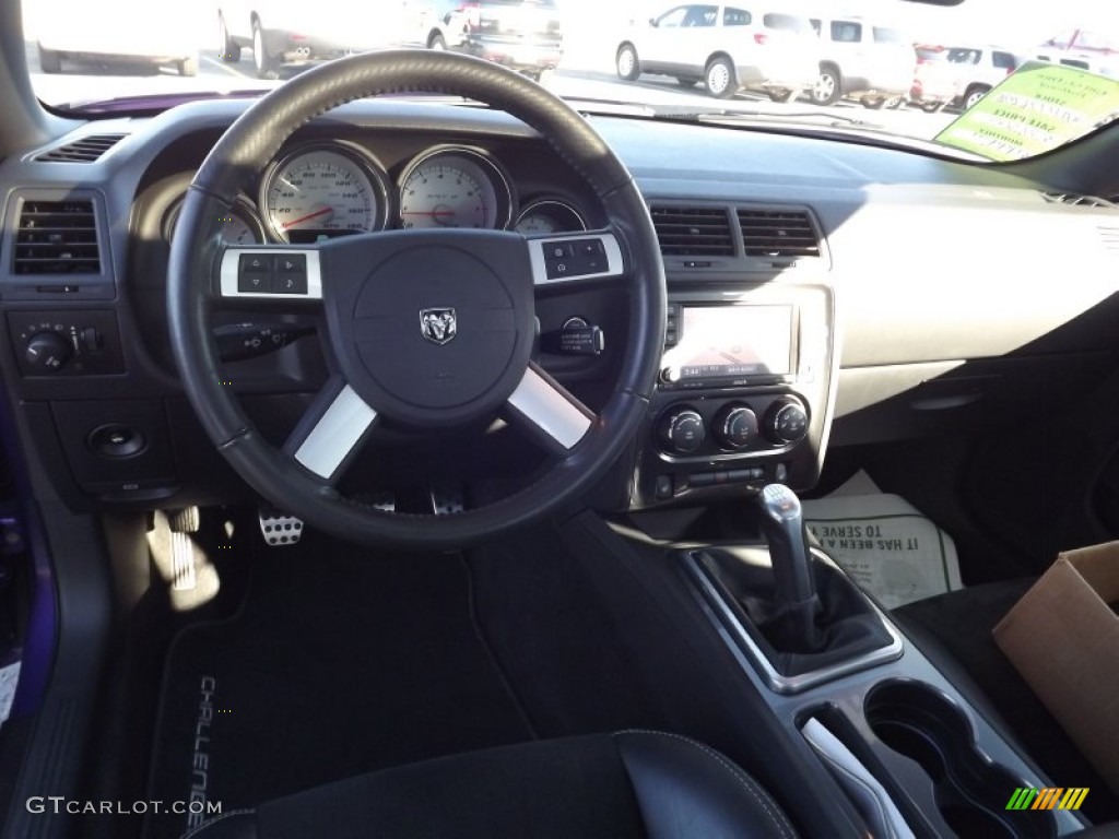 Dark Slate Gray Interior 2010 Dodge Challenger SRT8 Photo #77449842