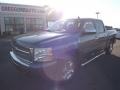 2010 Blue Granite Metallic Chevrolet Silverado 1500 LT Crew Cab  photo #1