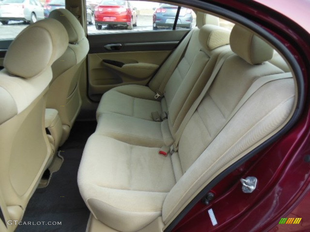 2007 Honda Civic EX Sedan Rear Seat Photos