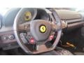 2010 Ferrari 458 Charcoal Interior Steering Wheel Photo