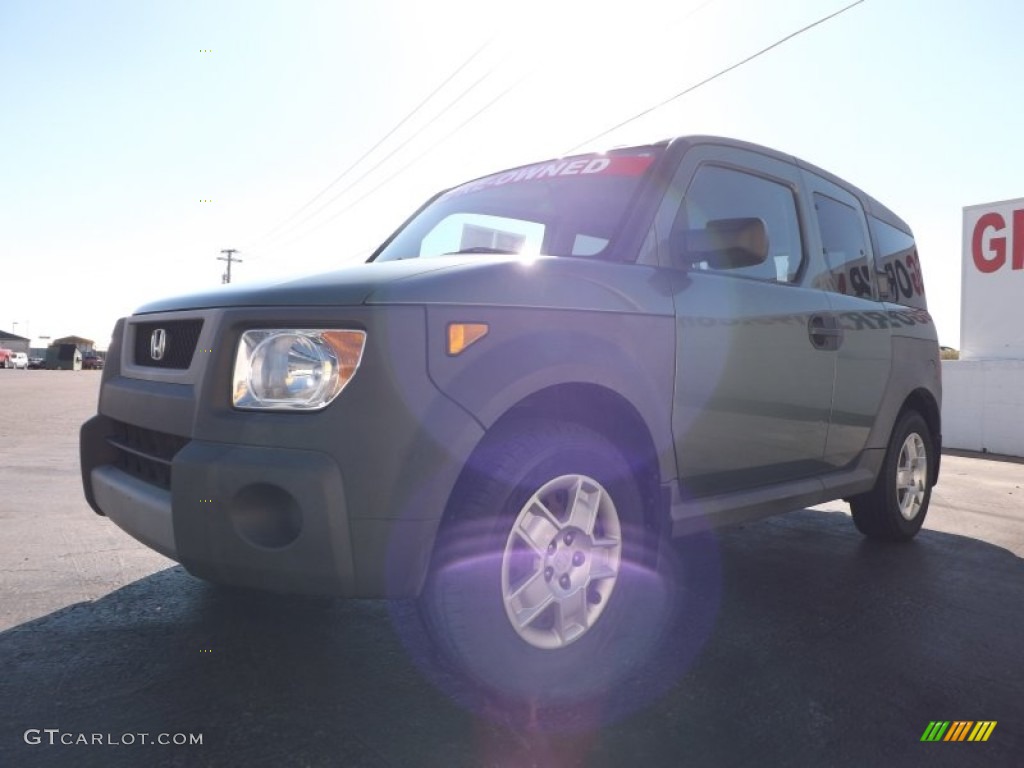 2005 Element LX - Galapagos Green Metallic / Black/Gray photo #3
