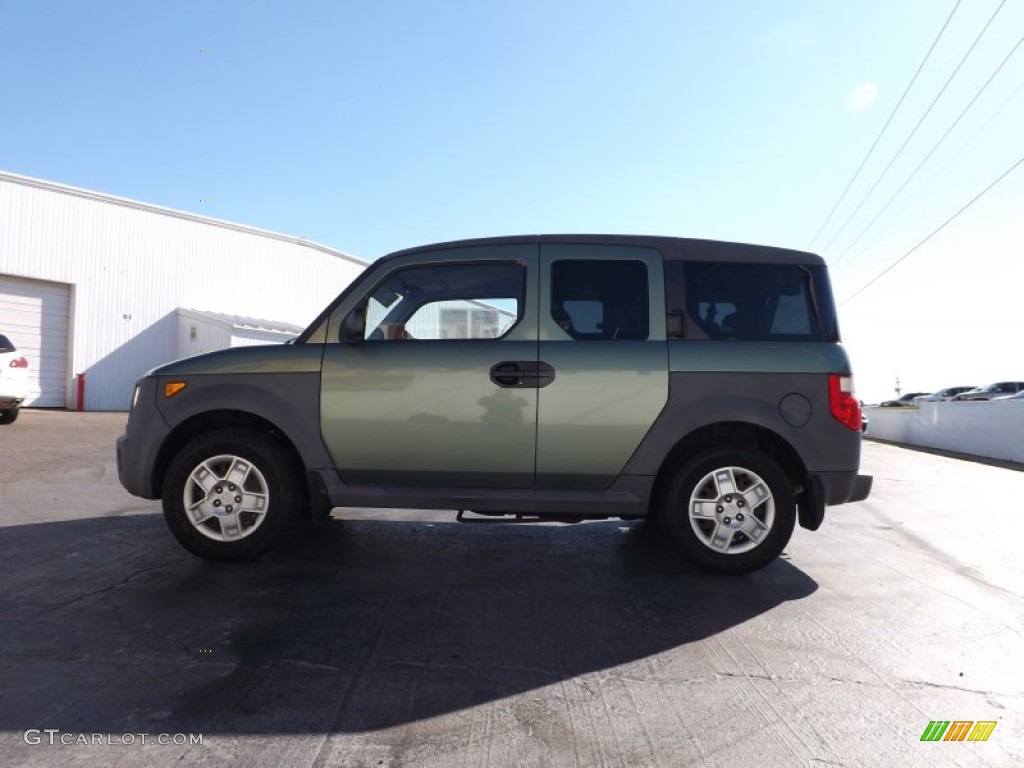 2005 Element LX - Galapagos Green Metallic / Black/Gray photo #4