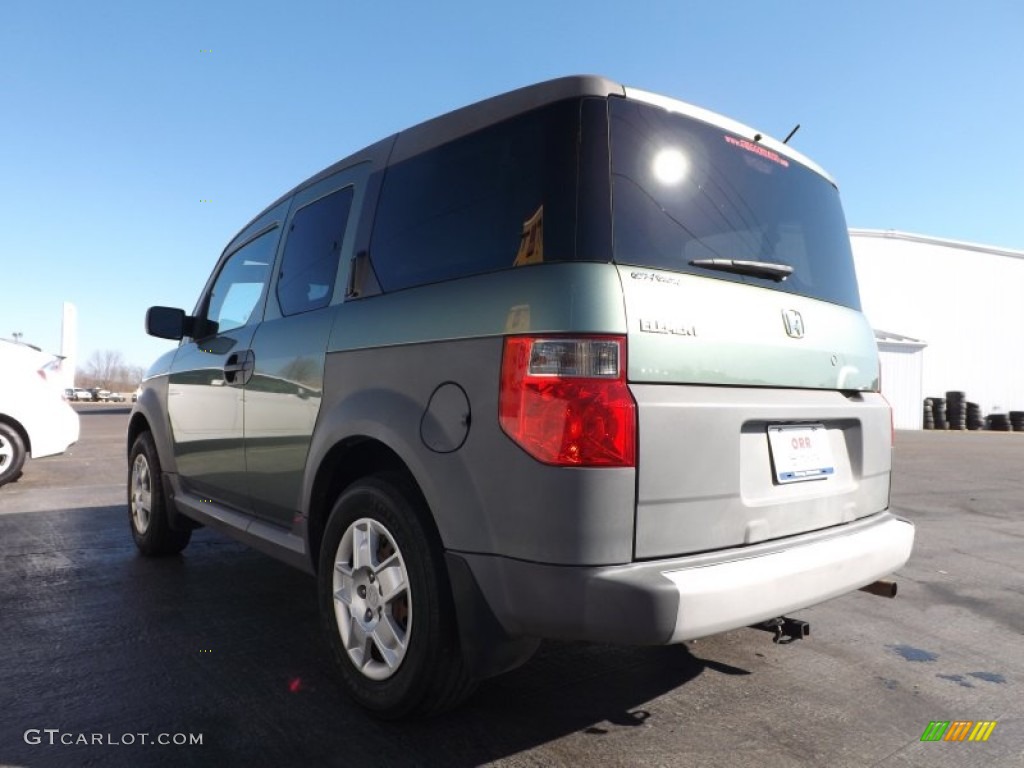 2005 Element LX - Galapagos Green Metallic / Black/Gray photo #6