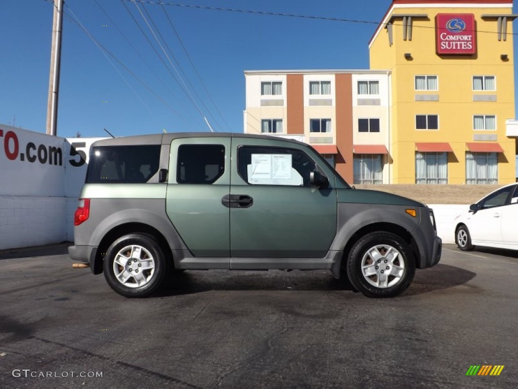 2005 Element LX - Galapagos Green Metallic / Black/Gray photo #9