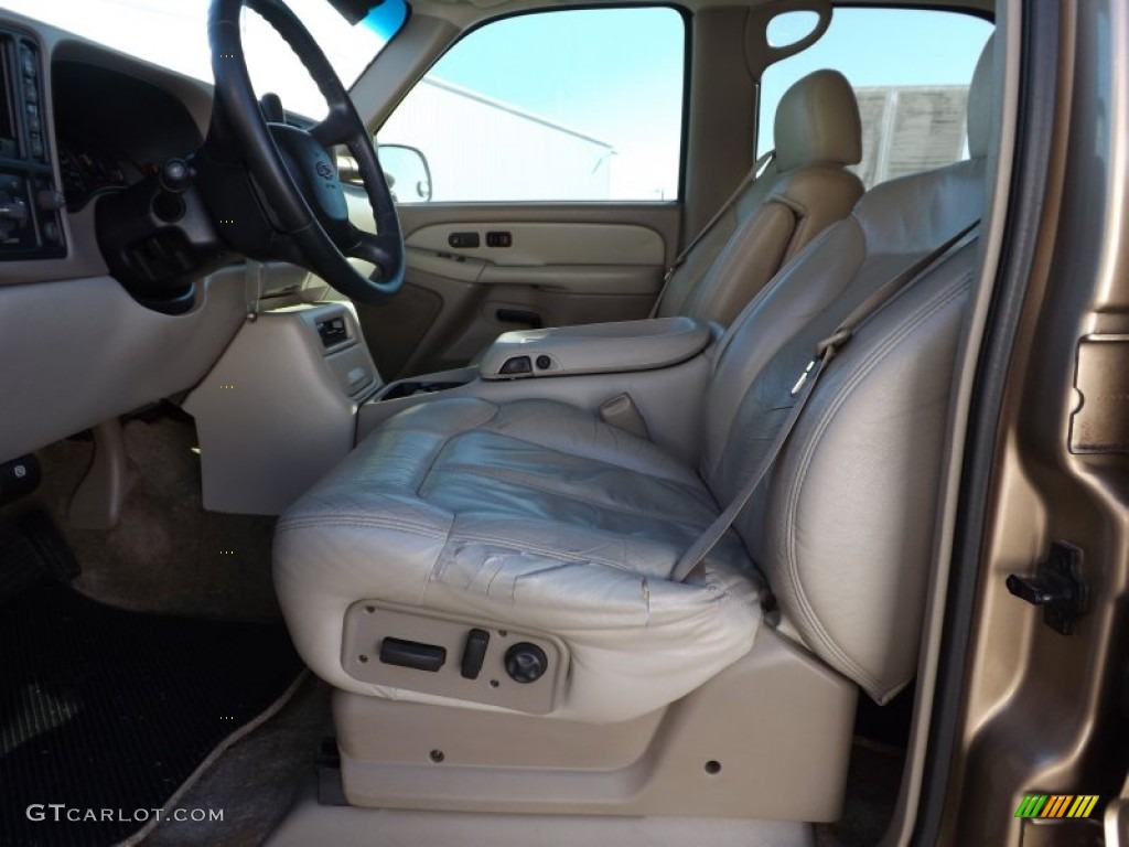 2001 Tahoe LT 4x4 - Sunset Gold Metallic / Tan/Neutral photo #14