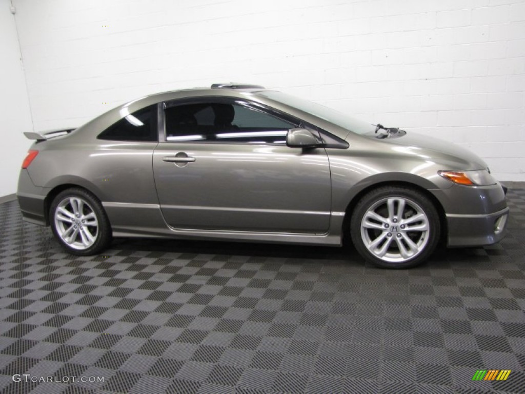 Galaxy Gray Metallic 2006 Honda Civic Si Coupe Exterior Photo #77452464