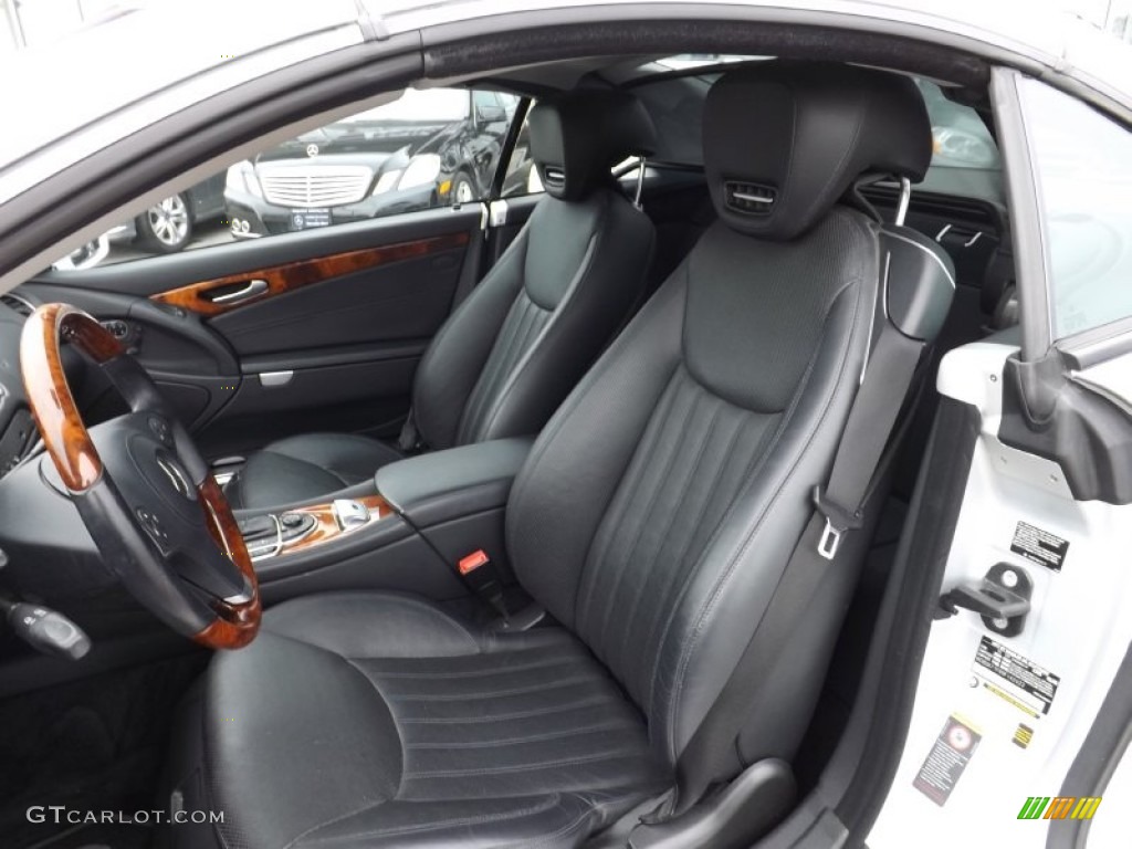 2009 Mercedes-Benz SL 550 Roadster Front Seat Photo #77453088