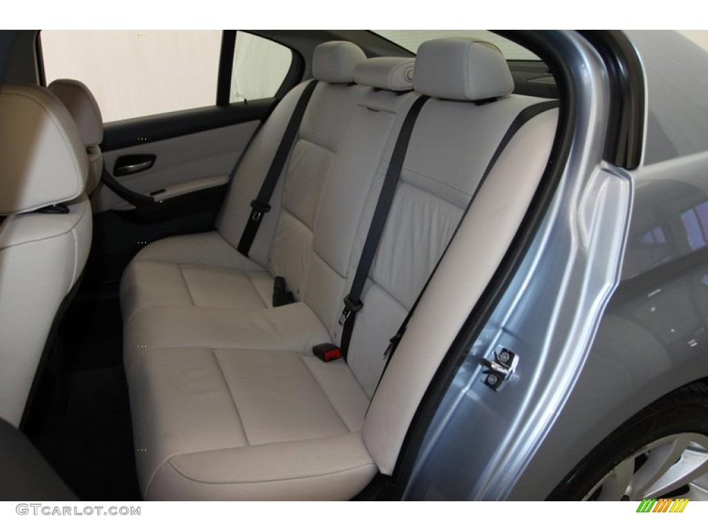 Oyster Dakota Leather Interior 2009 BMW 3 Series 328i Sedan Photo #77453547
