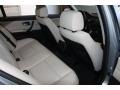 Oyster Dakota Leather Rear Seat Photo for 2009 BMW 3 Series #77453604