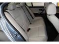2009 BMW 3 Series Oyster Dakota Leather Interior Rear Seat Photo