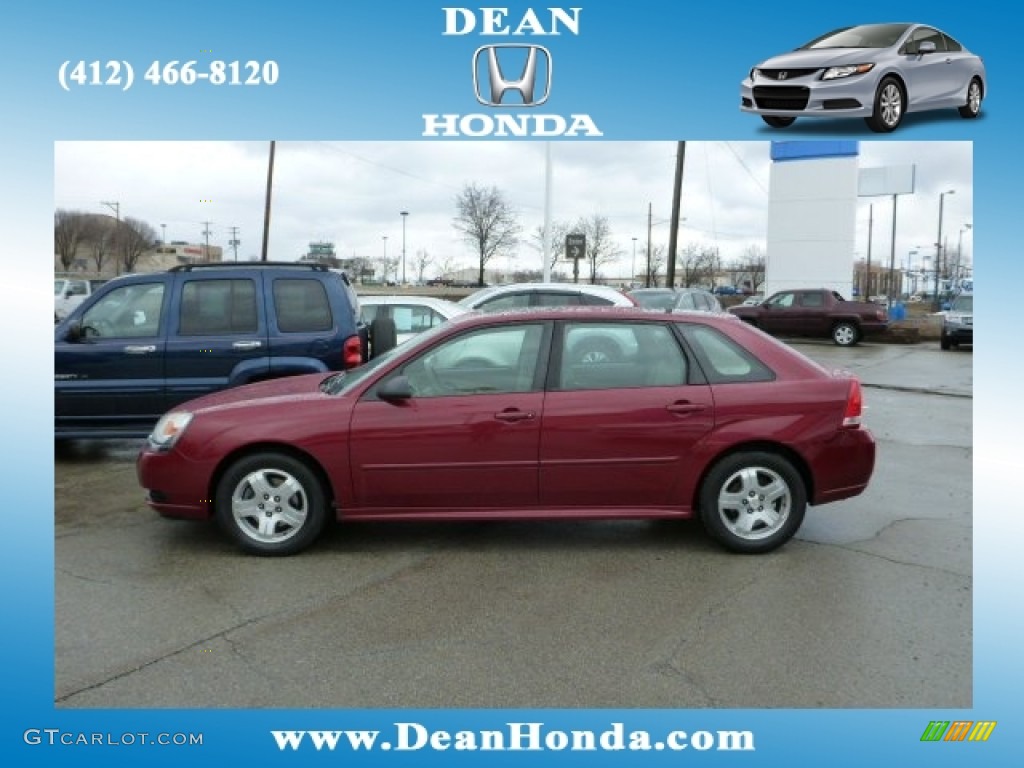 2004 Malibu Maxx LT Wagon - Sport Red Metallic / Neutral photo #1