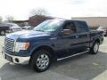 2010 Dark Blue Pearl Metallic Ford F150 XLT SuperCrew  photo #4