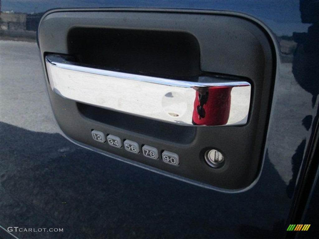 2010 F150 XLT SuperCrew - Dark Blue Pearl Metallic / Medium Stone photo #10