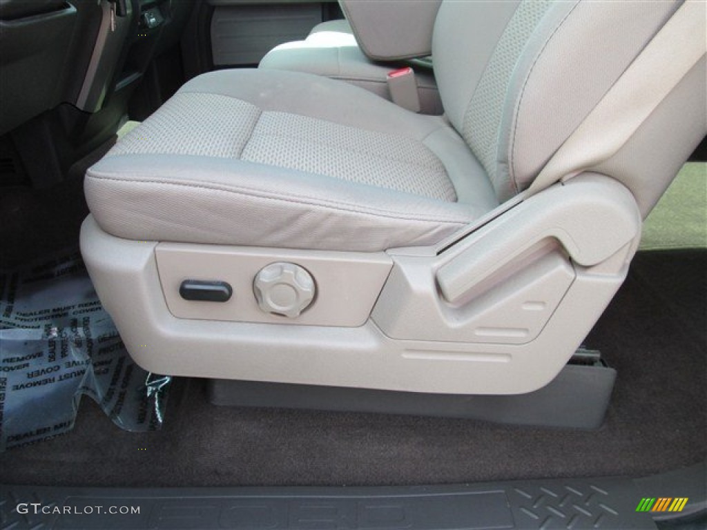 2010 F150 XLT SuperCrew - Dark Blue Pearl Metallic / Medium Stone photo #11
