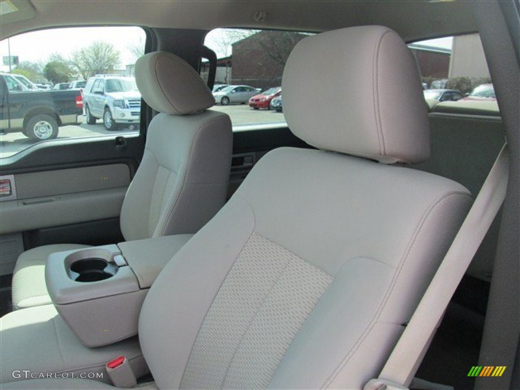 2010 F150 XLT SuperCrew - Dark Blue Pearl Metallic / Medium Stone photo #12