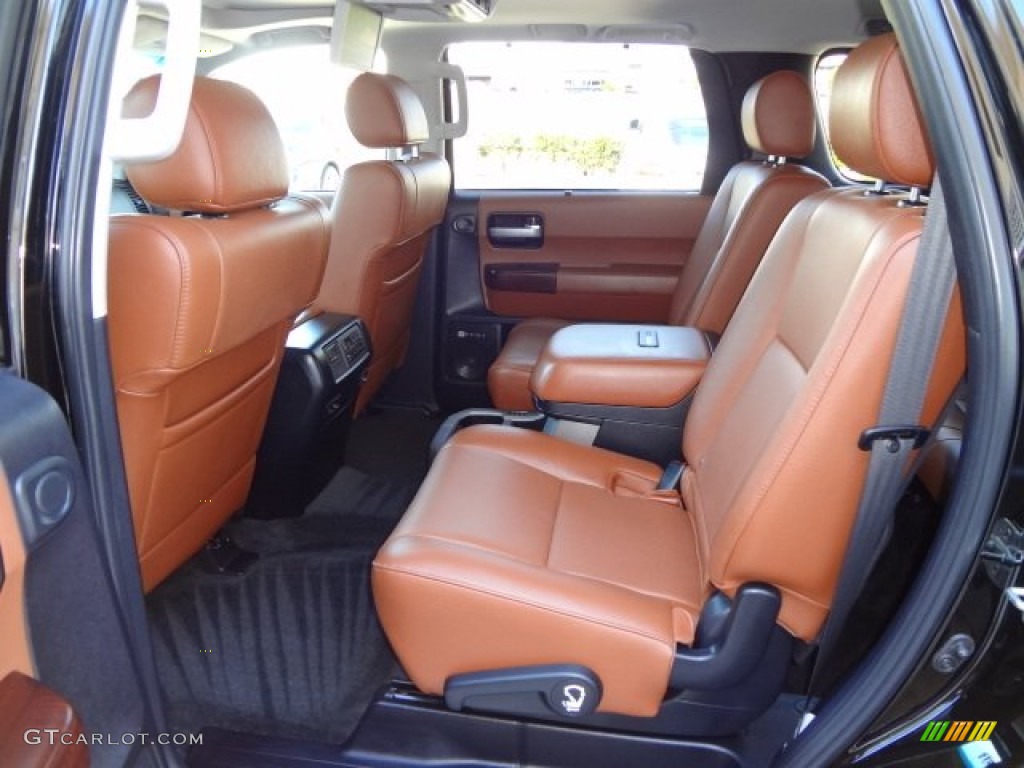 Red Rock Interior 2012 Toyota Sequoia Platinum 4WD Photo #77454708