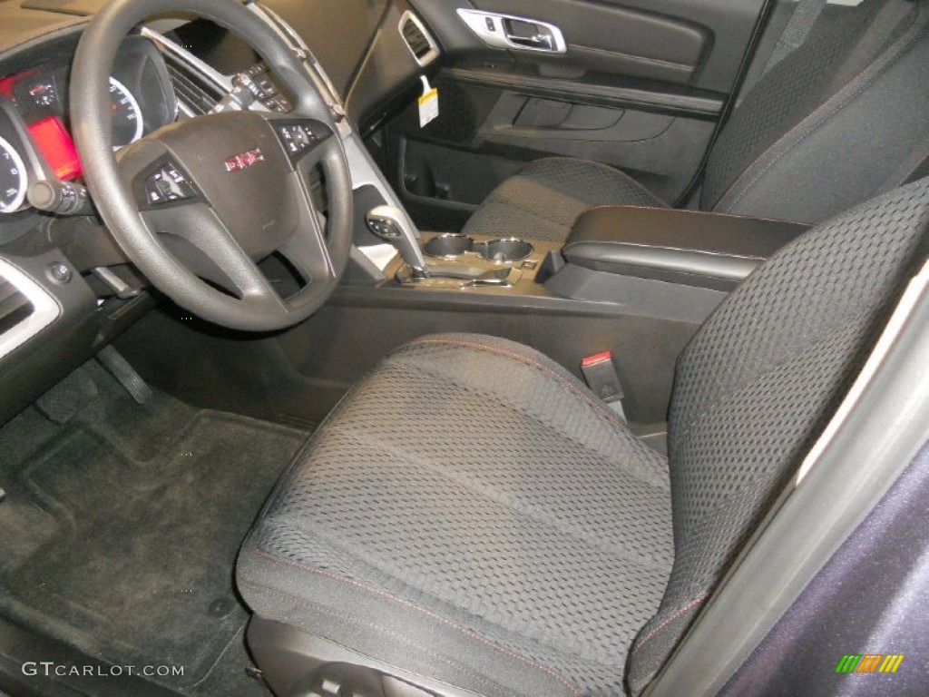 Jet Black Interior 2013 GMC Terrain SLE Photo #77454869