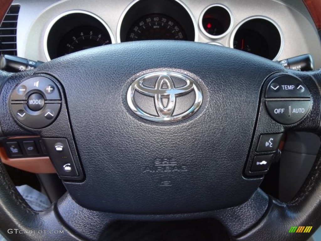 2012 Toyota Sequoia Platinum 4WD Steering Wheel Photos