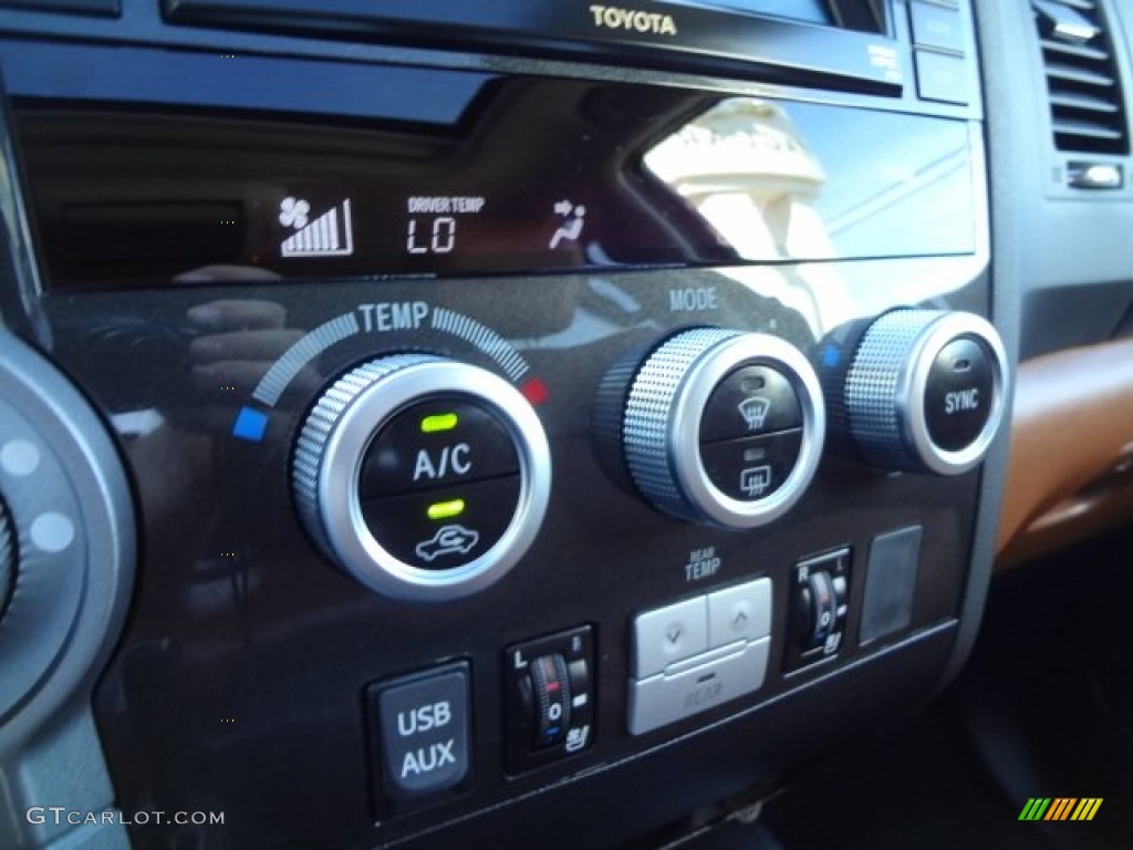 2012 Toyota Sequoia Platinum 4WD Controls Photo #77455059