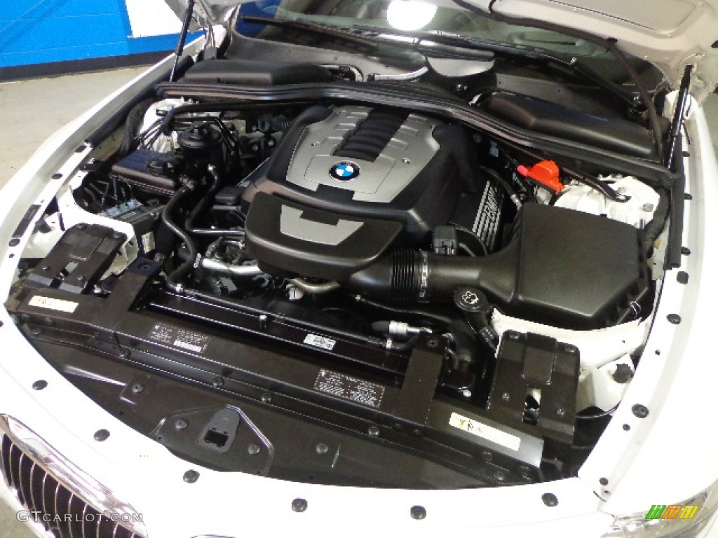 2009 BMW 6 Series 650i Convertible Engine Photos
