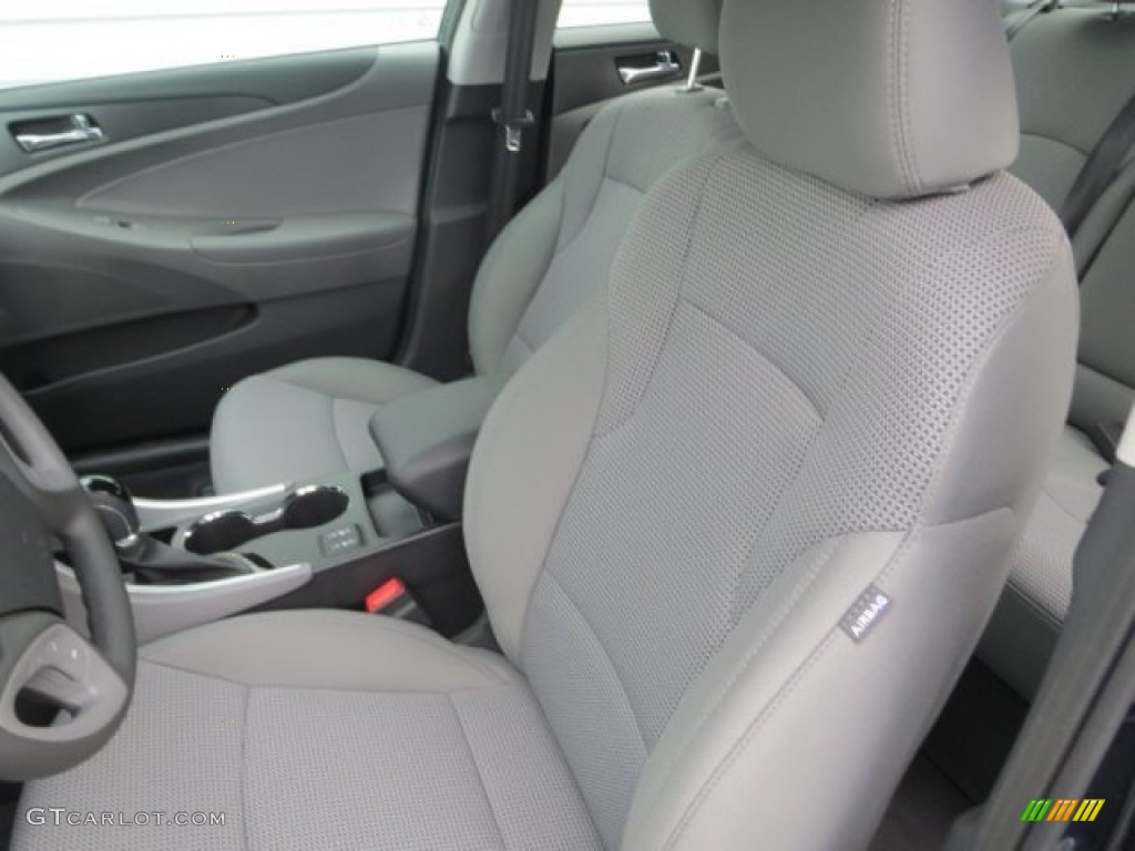 2013 Sonata GLS - Pacific Blue Pearl / Gray photo #51