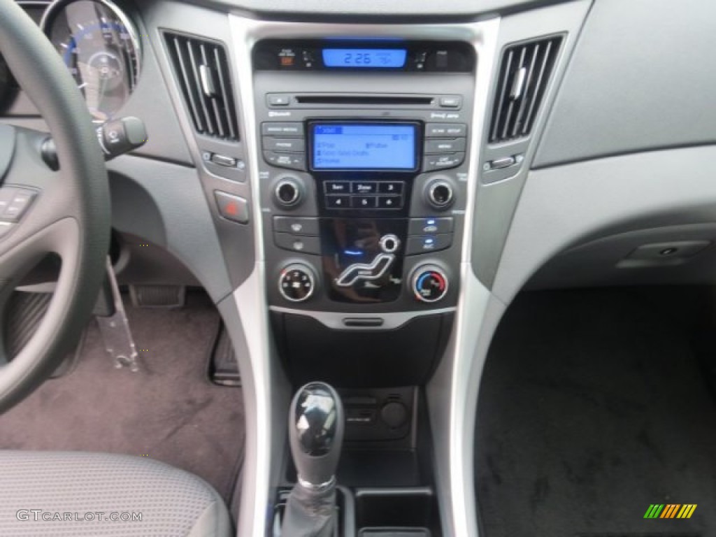 2013 Sonata GLS - Pacific Blue Pearl / Gray photo #54