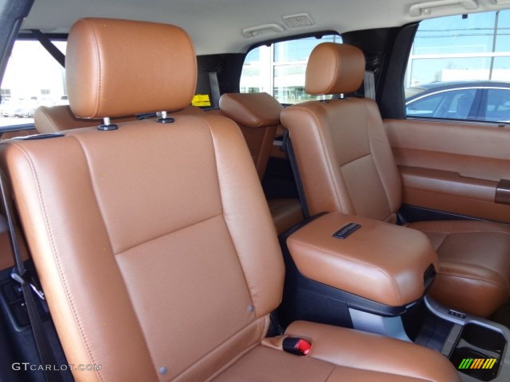 2012 Toyota Sequoia Platinum 4WD Rear Seat Photo #77455320
