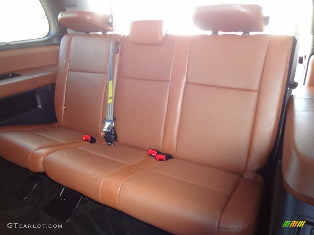 2012 Toyota Sequoia Platinum 4WD Rear Seat Photo #77455509