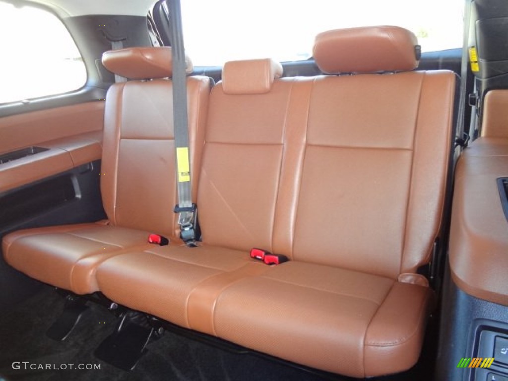 2012 Toyota Sequoia Platinum 4WD Rear Seat Photo #77455587