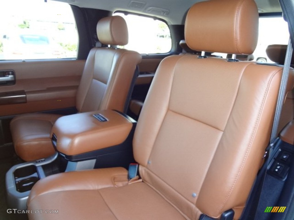 2012 Toyota Sequoia Platinum 4WD Rear Seat Photo #77455604
