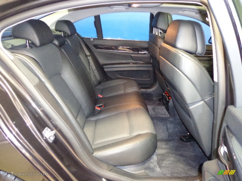 2011 BMW 7 Series 750i xDrive Sedan Rear Seat Photo #77456232