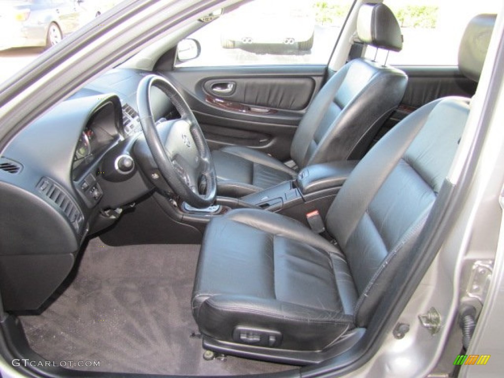 Black Interior 2002 Nissan Maxima Gle Photo 77456270