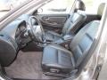 2002 Nissan Maxima Black Interior Front Seat Photo