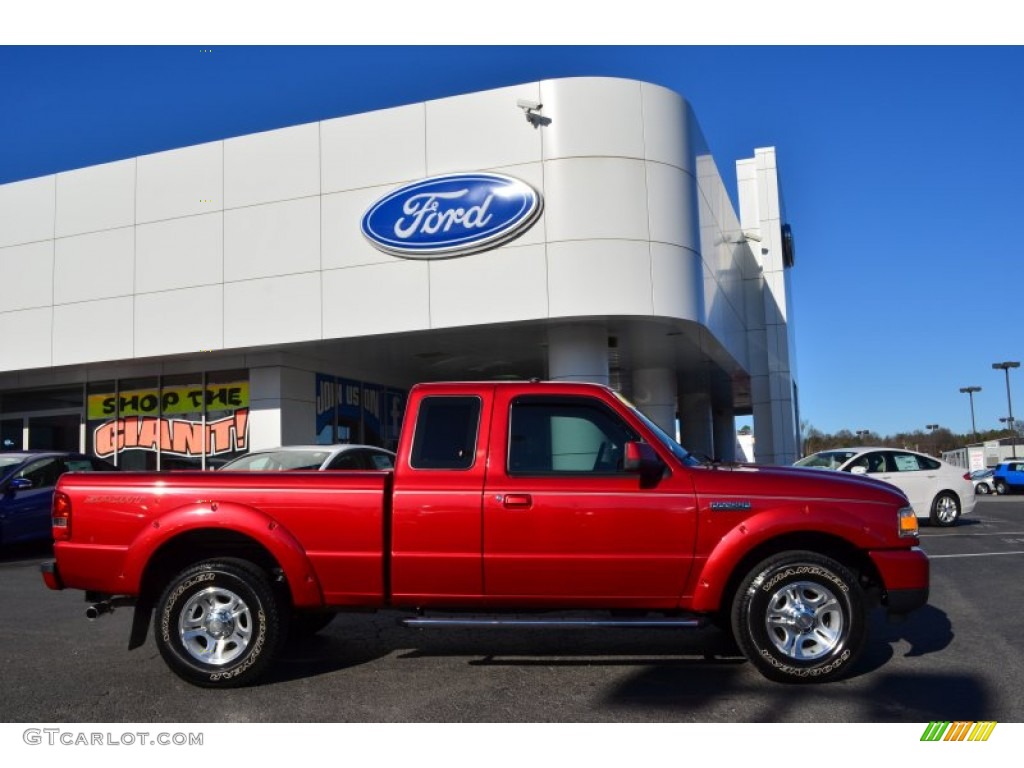 Redfire Metallic 2010 Ford Ranger Sport SuperCab Exterior Photo #77456427