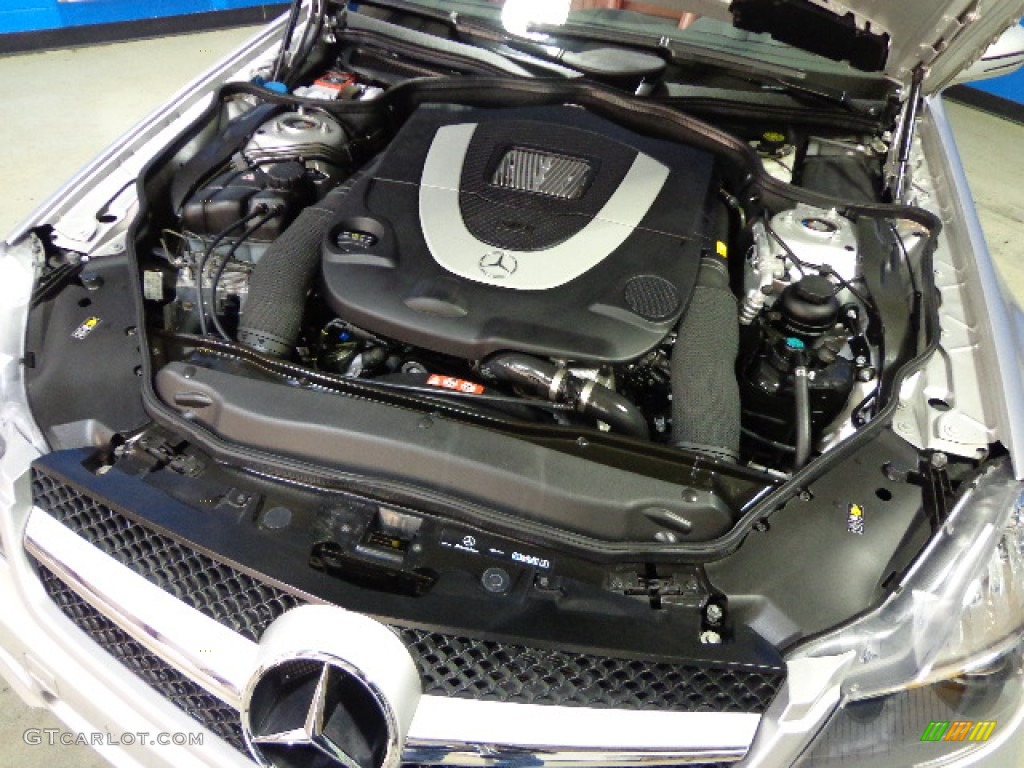 2009 Mercedes-Benz SL 550 Silver Arrow Edition Roadster 5.5 Liter DOHC 32-Valve VVT V8 Engine Photo #77457549
