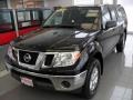 2010 Super Black Nissan Frontier SE V6 King Cab 4x4  photo #1