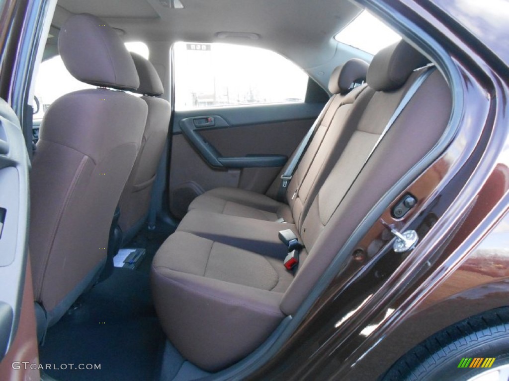 2010 Kia Forte EX Rear Seat Photo #77458137