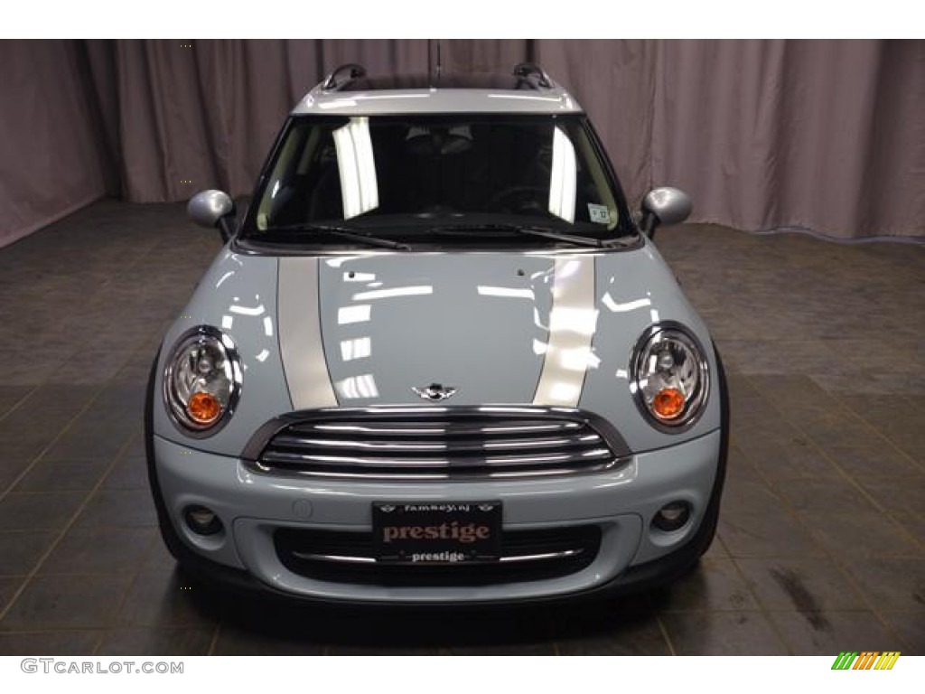 2012 Cooper Clubman - Ice Blue / Carbon Black photo #3