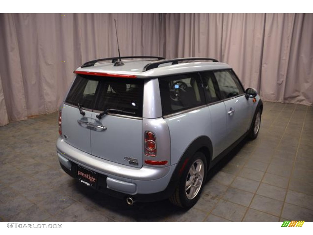 2012 Cooper Clubman - Ice Blue / Carbon Black photo #6