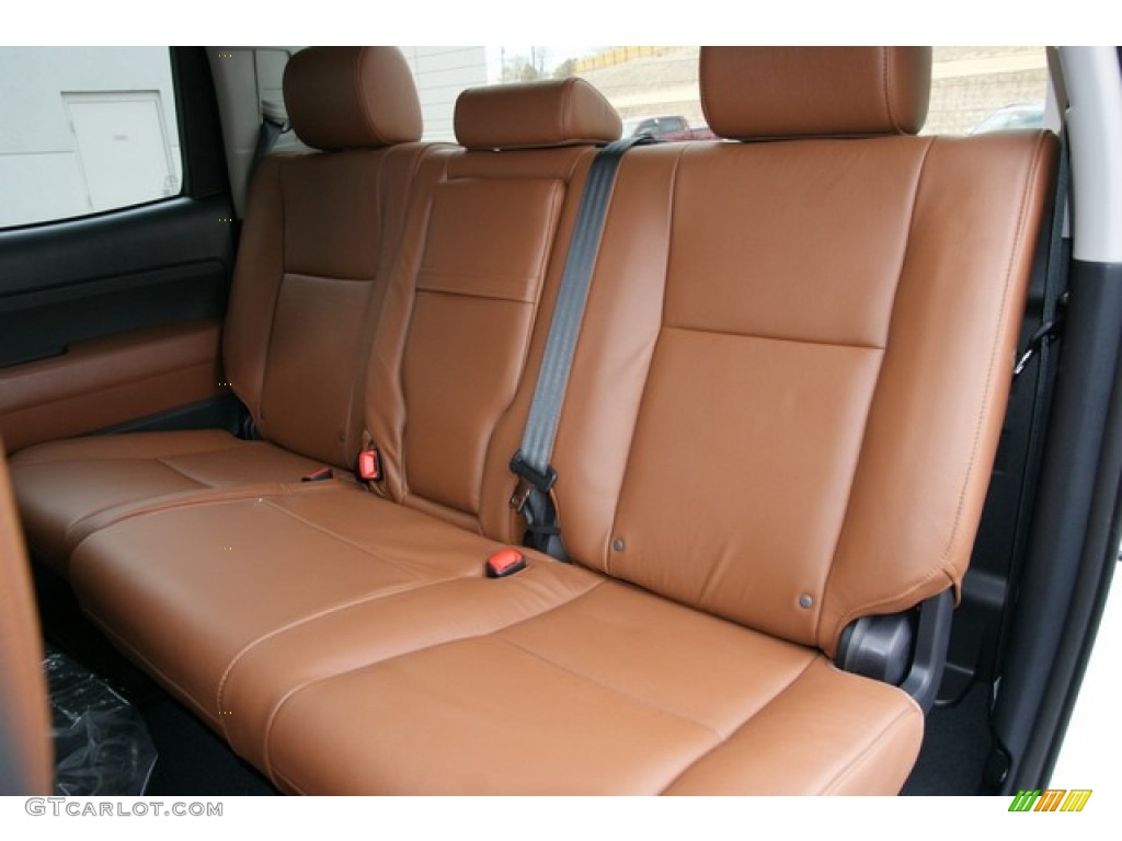 2013 Toyota Tundra Limited CrewMax 4x4 Rear Seat Photo #77458980