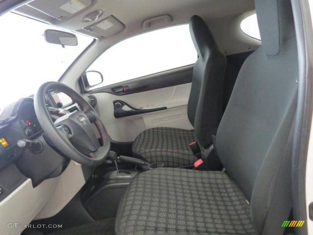 2012 Scion iQ Standard iQ Model Front Seat Photo #77459049