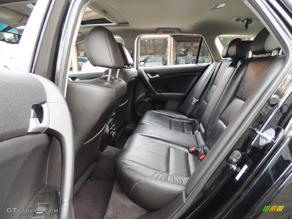 2012 Acura TSX Sport Wagon Rear Seat Photo #77459079