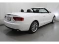 2013 Ibis White Audi A5 2.0T quattro Cabriolet  photo #5