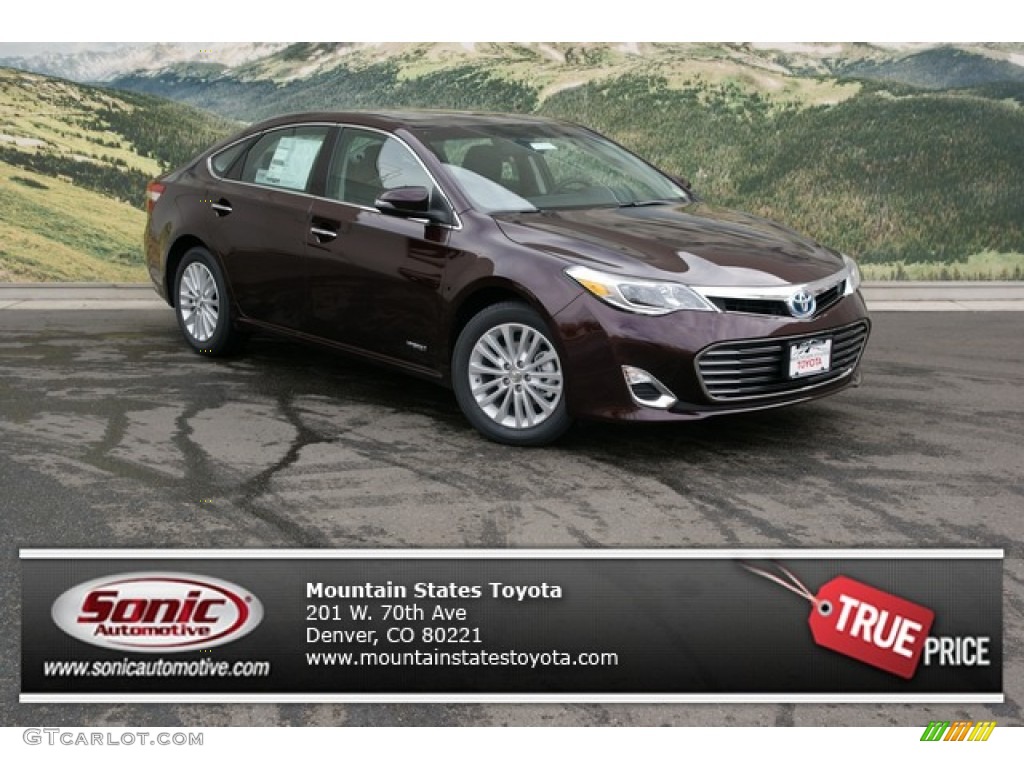 Sizzling Crimson Mica Toyota Avalon