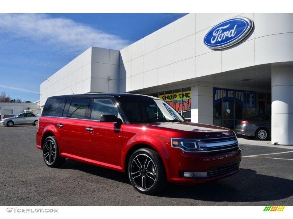 Ruby Red Metallic 2013 Ford Flex Limited Exterior Photo #77459673