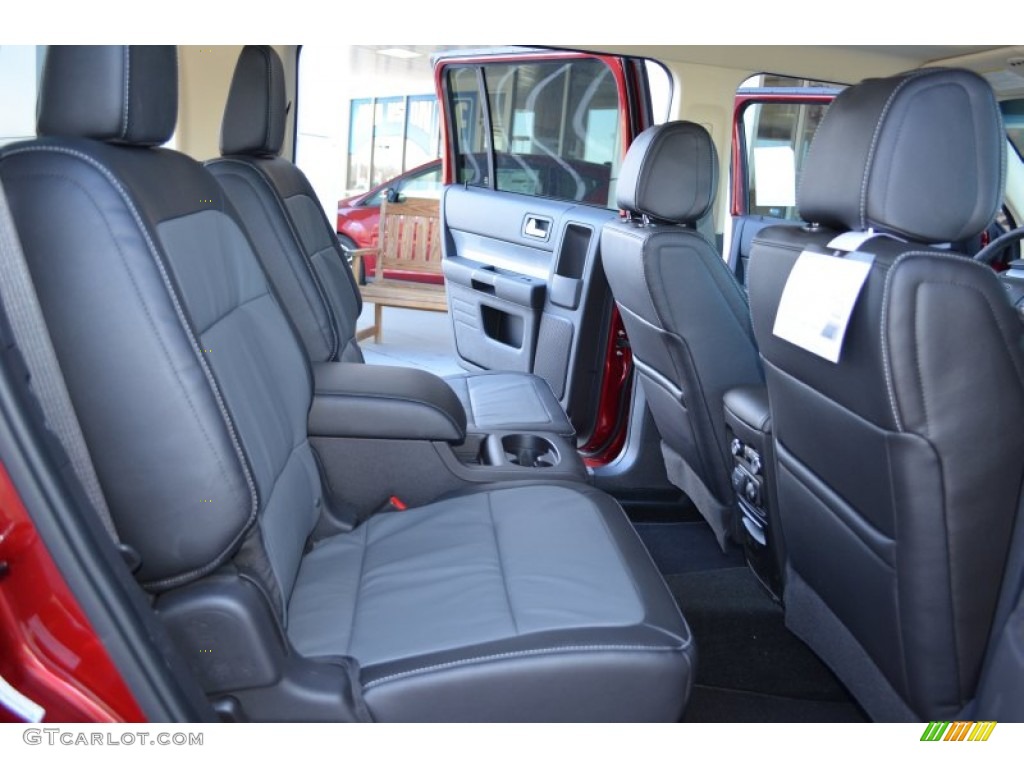 Charcoal Black Interior 2013 Ford Flex Limited Photo #77460042