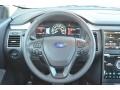 Charcoal Black 2013 Ford Flex Limited Steering Wheel
